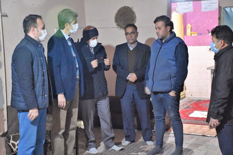 بازدید از پناهگاه‌های شبانه