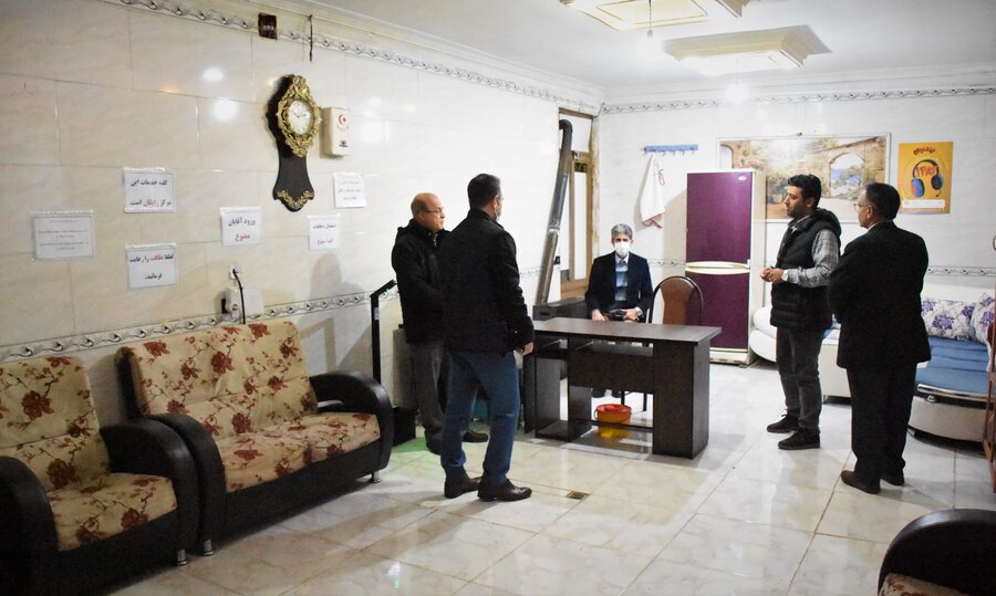 بازدید از پناهگاه‌های شبانه