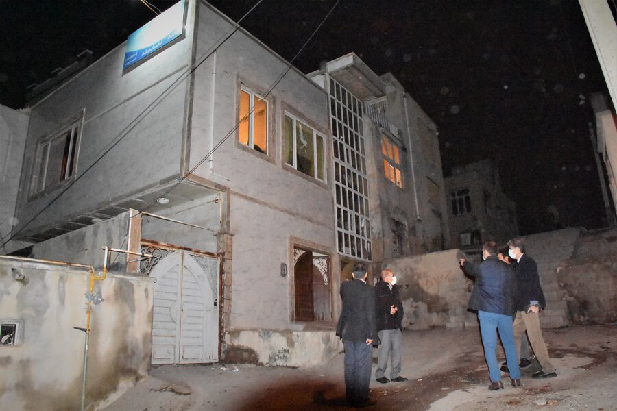 بازدید از پناهگاه‌های شبانه