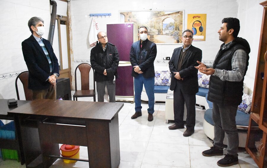 بازدید سرزده مدیرکل بهزیستی از سرپناه‌های محله‌های حاشیه‌نشین