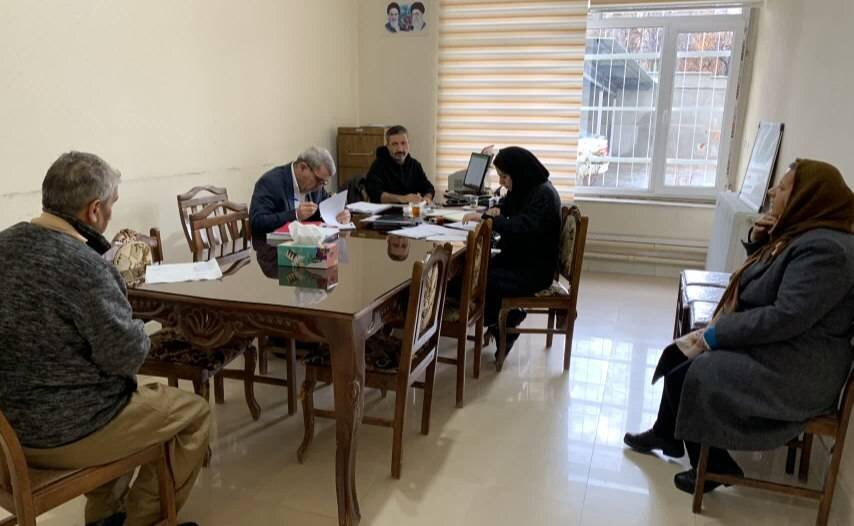 برگزاری کمیسیون پزشکی جسمی حرکتی در بهزیستی مهاباد