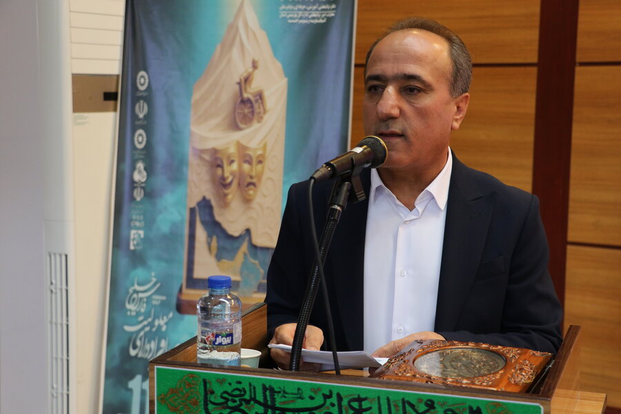 کشاورز: هیچ محدودیتی نمی‌تواند مانع درخشش هنرمندان دارای معلولیت شود