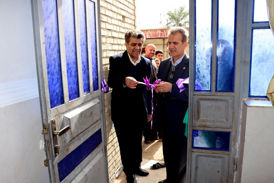 یک واحد مسکونی به خانواده چهار فرزند دارای معلولیت در شادگان واگذار شد