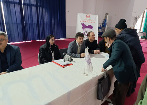 فردیس | میز خدمت برپا شد