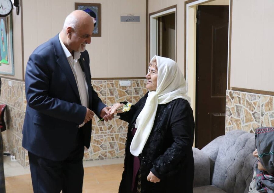 بازدید مدیرکل دفتر ریاست سازمان بهزیستی کشور از مرکز نگهداری بیماران روان زنان در ارومیه