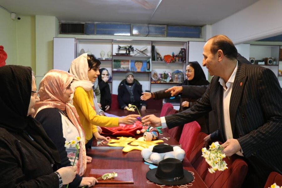 بازدید مدیرکل دفتر ریاست سازمان بهزیستی کشور از مرکز نگهداری بیماران روان زنان در ارومیه