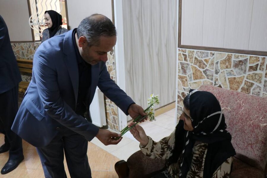 بازدید مدیرکل دفتر ریاست سازمان بهزیستی کشور از مرکز نگهداری بیماران روان زنان در ارومیه