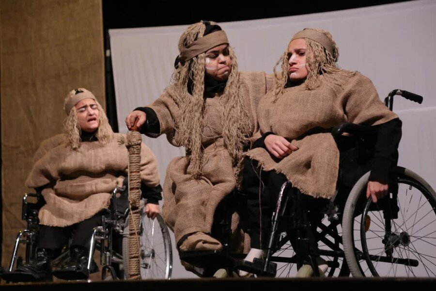 حضور فعال هنرمندان همدانی در نهمین جشنواره منطقهای تئاتر معلولین «زاگرس»