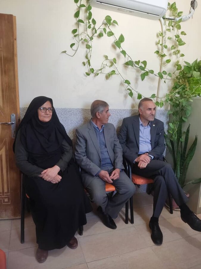 بازدید سرزده سرپرست بهزیستی فارس از مرکز شبانه‌روزی معلولین بالای ۱۴ سال المهدی ممسنی