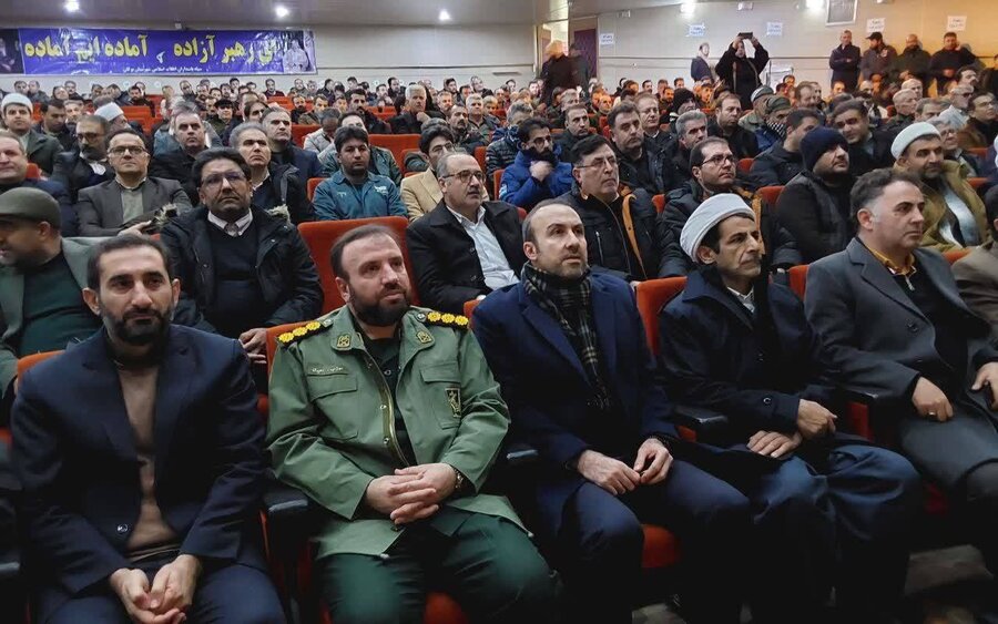 ویژه برنامه سالگرد یوم‌الله ۹دی روز بصیرت و میثاق امت با ولایت و سالگردشهادت سردار حاج قاسم سلیمانی در  شهرستان بوکان