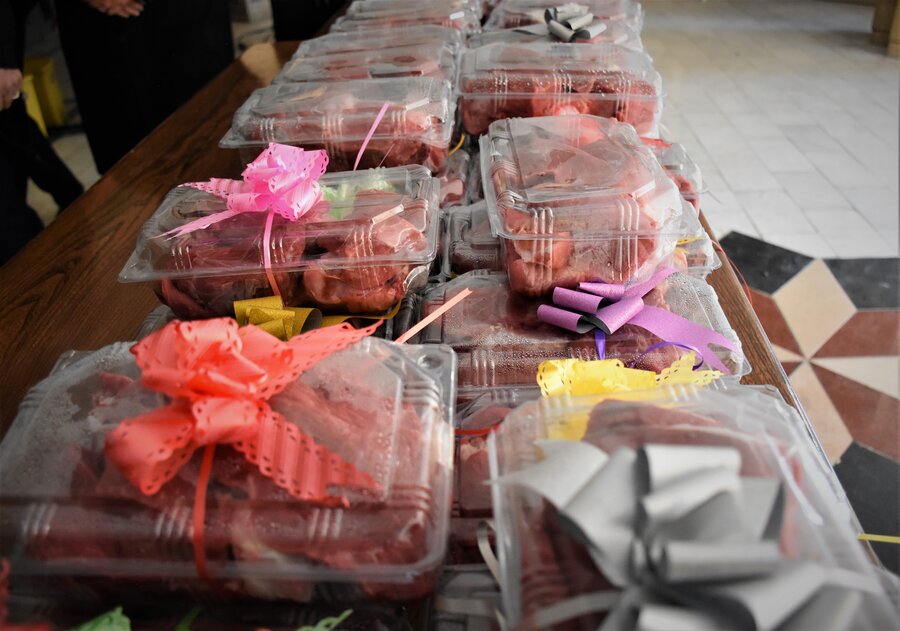 توزیع بسته‌های معیشتی