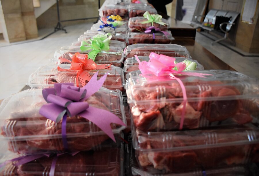 توزیع بسته‌های معیشتی