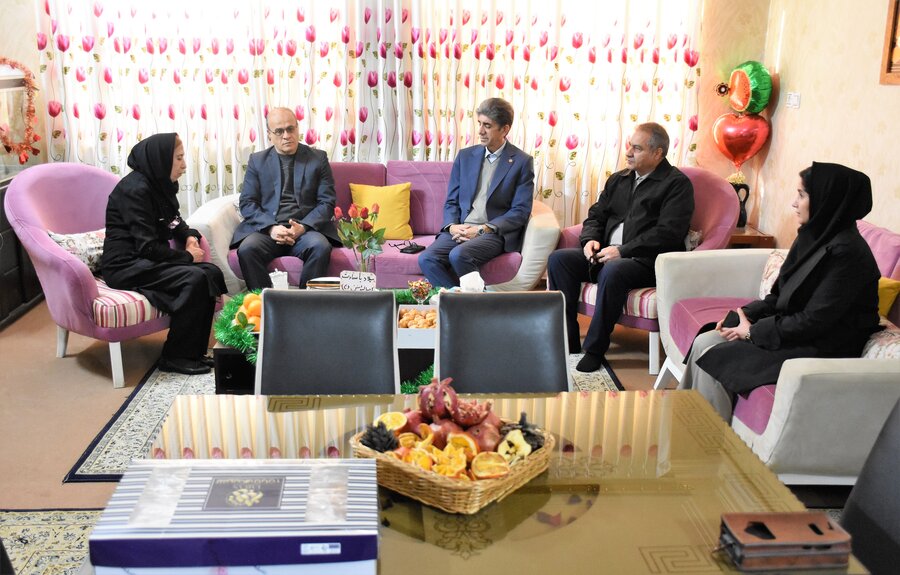 بازدید از مراکز در روز پدر