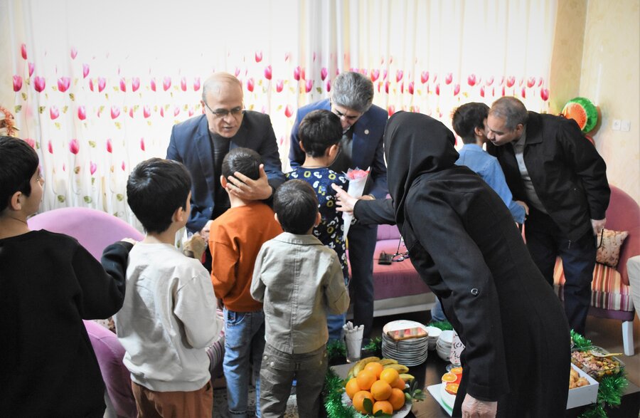 بازدید از مراکز در روز پدر