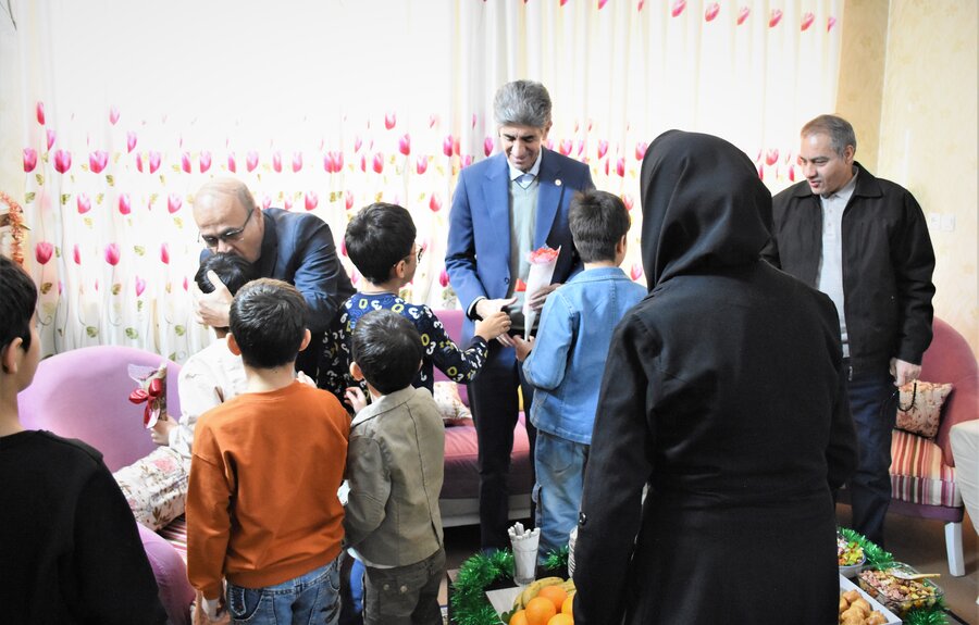 بازدید از مراکز در روز پدر