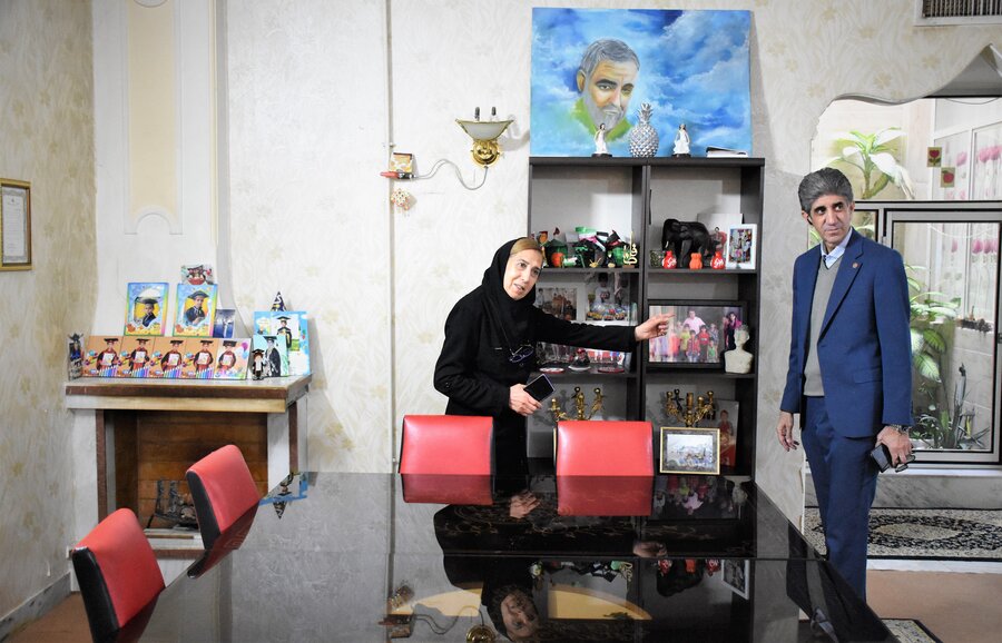 بازدید از مراکز در روز پدر