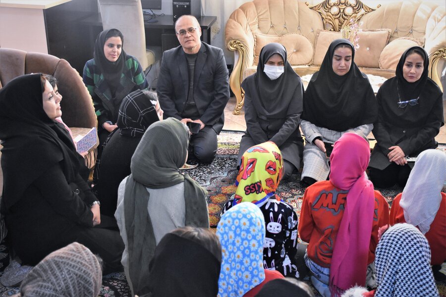 بازدید از مراکز در روز پدر