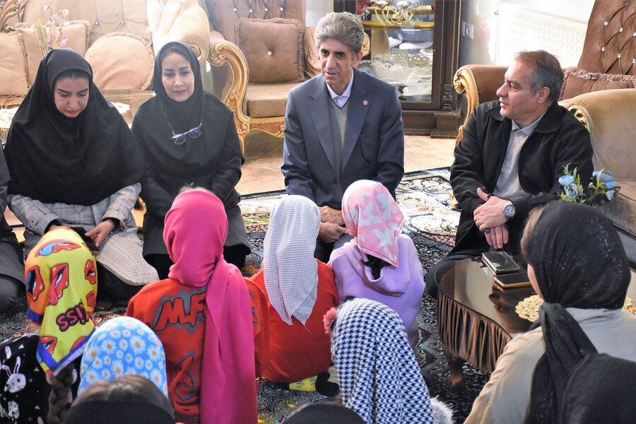 بازدید از مراکز در روز پدر