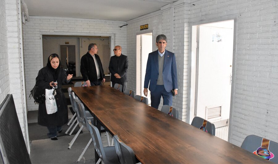 بازدید از مراکز در روز پدر