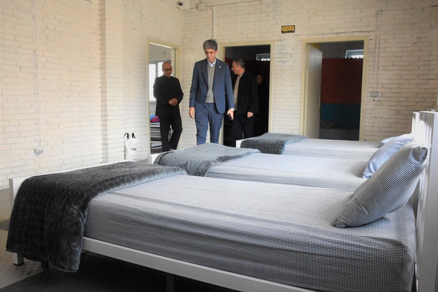 بازدید از مراکز در روز پدر