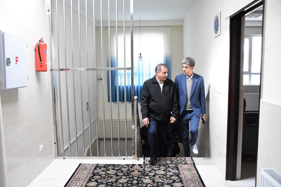 بازدید از مراکز در روز پدر