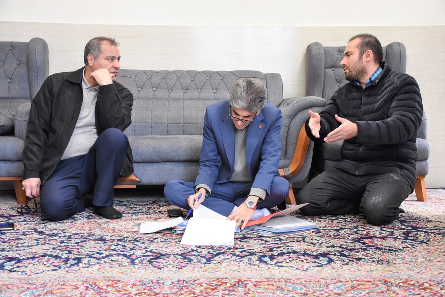 بازدید از مراکز در روز پدر