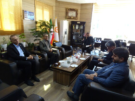 دیدار سرپرست بهزیستی فارس با رئیس کمیسیون معماری، شهرسازی و هوشمندسازی شورای شهر شیراز