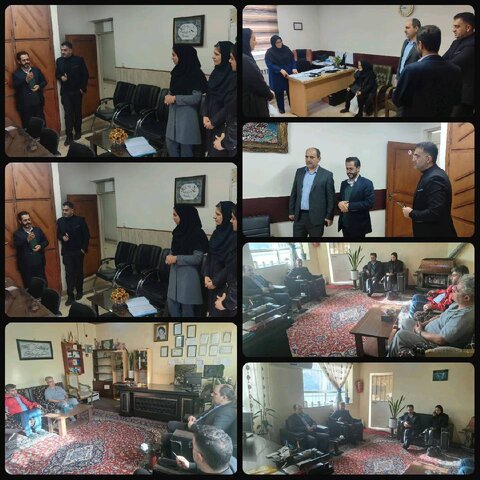 آستانه اشرفیه /حضور دادستان شهرستان دراداره بهزیستی و بازدید ازمراکز تحت نظارت