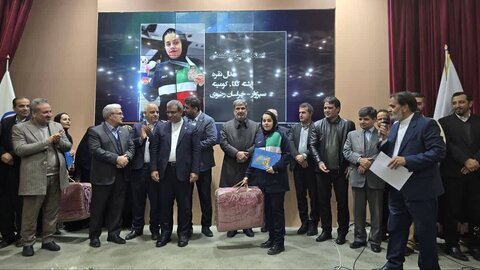 تجلیل از مدال‌آوران خراسان رضوی در پارا المپیک ناشنوایان ۲۰۲۵