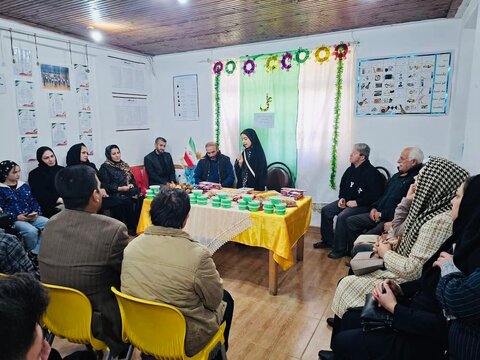 رضوانشهر /برگزاری جشن ولادت حضرت علی (ع) ،روز مرد و پدر در مرکز روزانه امین