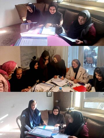  رشت /بازدید کارشناسان مسئول ستاد و شهرستان رشت از موسسات خیریه تحت نظارت