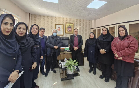 کرج | گزارش تصویری | مدیر بهزیستی کرج میلاد حضرت علی (ع) را به همکاران تبریک گفت