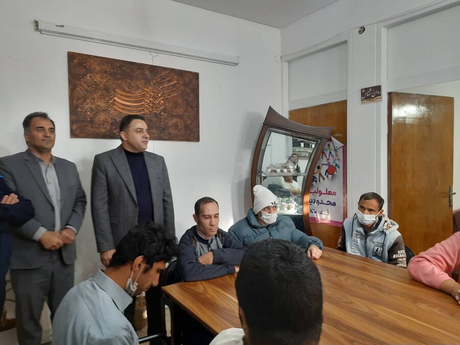 آباده|بازدیداز مرکز توانبخشی و حرفه‌آموزی پسرانه بزرگمهر