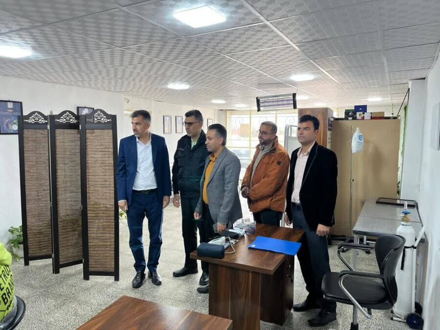 فیروزآباد| بازدید دادستان و فرمانده انتظامی فیروزآباد از مرکز اقامتی میان‌مدت راه نجات فردای سبز