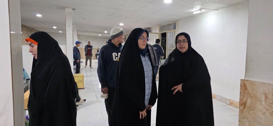 شهر قدس | بازدید شبانه از ۵ مرکز نگهداری معلولین و سالمندان توسط رئیس و مسئولان بهزیستی