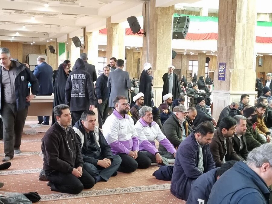 گرگان | حضور فعال بهزیستی شهرستان گرگان در مراسم گرامیداشت حماسه ۹ دی