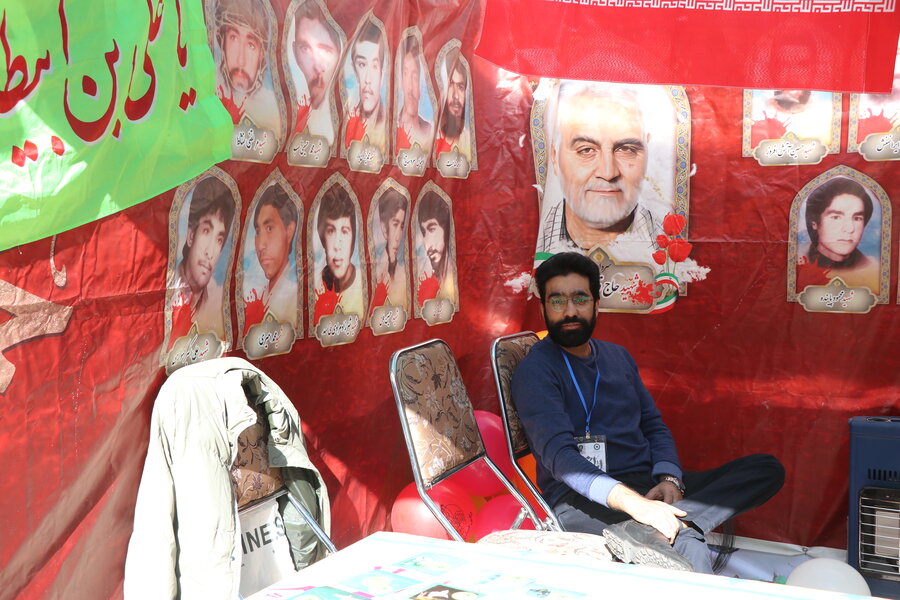 حضور فعال بهزیستی استان کرمان در مراسم ششمین سالگرد عروج سردار دلها