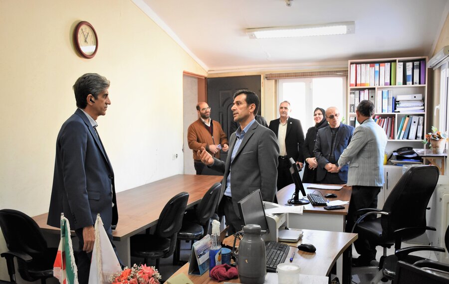 بازدید مدیرکل از معاونت‌های مرکز سردار سلیمانی