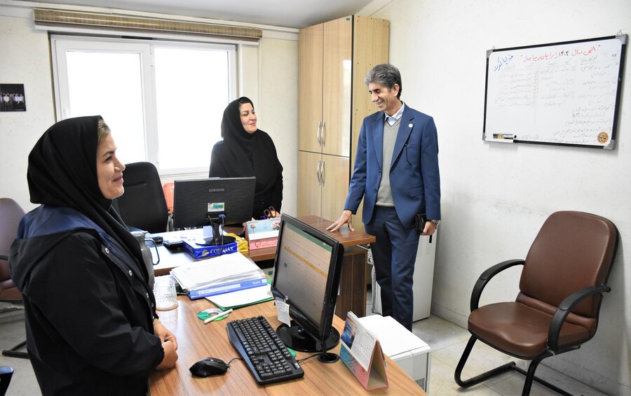 بازدید مدیرکل از معاونت‌های مرکز سردار سلیمانی