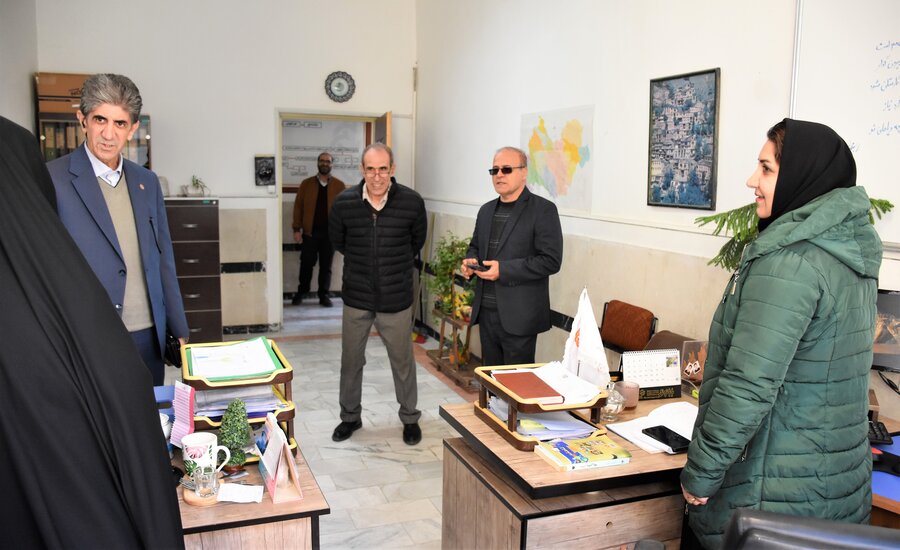 بازدید مدیرکل از معاونت‌های مرکز سردار سلیمانی