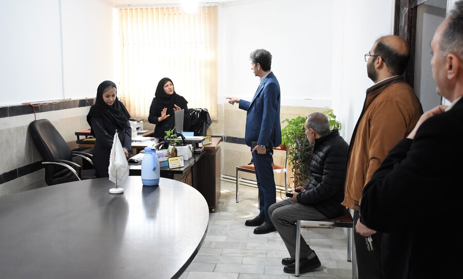 بازدید مدیرکل از معاونت‌های مرکز سردار سلیمانی