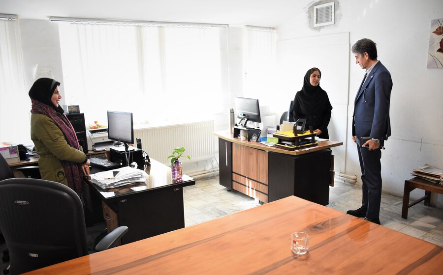 بازدید مدیرکل از معاونت‌های مرکز سردار سلیمانی