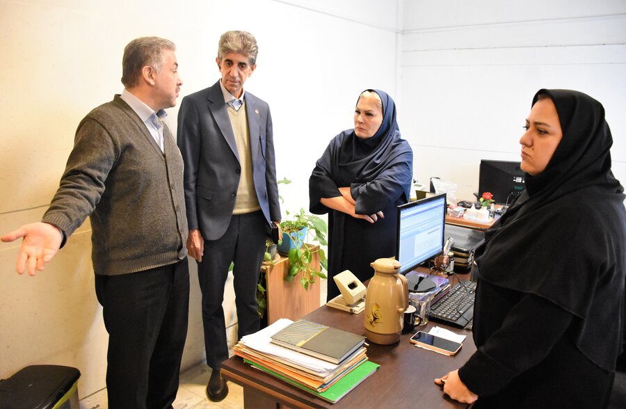 بازدید مدیرکل از معاونت‌های مرکز سردار سلیمانی