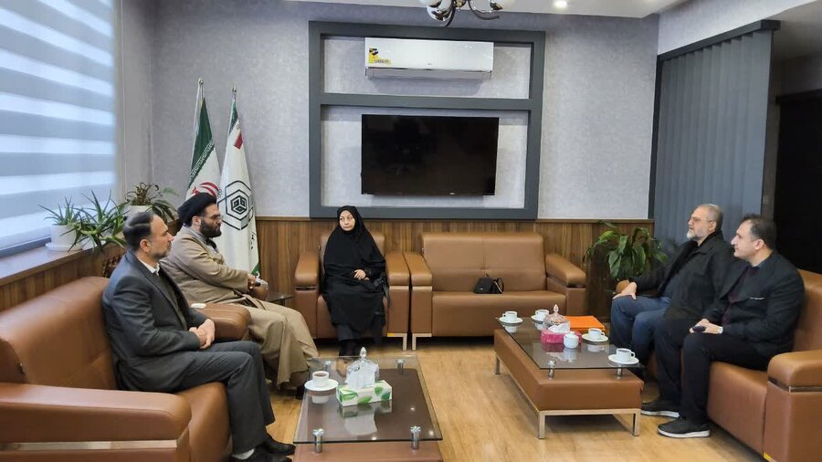 دیدار مدیران بهزیستی و اوقاف قزوین برای همکاری در جذب خیرین و تجهیز مراکز