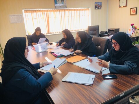 رضوانشهر /چهارمین جلسه کمیته اشتغال در بهزیستی رضوانشهر برگزار شد