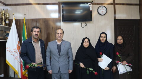 مدیرکل بهزیستی خراسان شمالی از فرزندان شهید شاغل در اداره کل بهزیستی استان تقدیر کرد