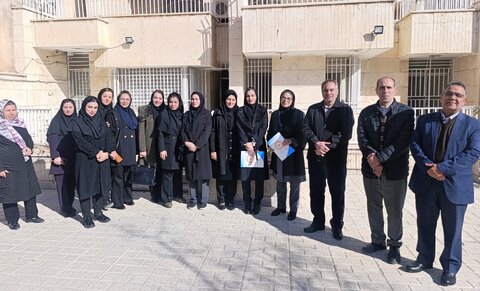 آیین تکریم و معارفۀ رئیس مرکز جامع مشاوره بهزیستی