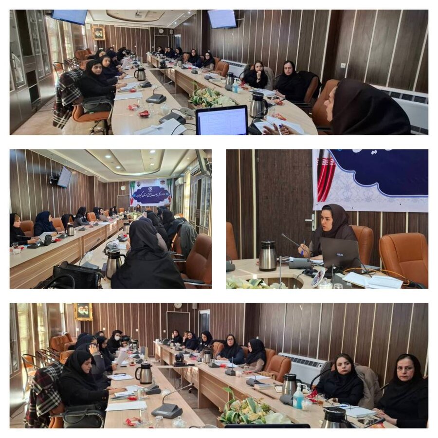برگزاری جلسه آموزشی راهنمای پرداخت اعتبارات دفتر زنان در استان 