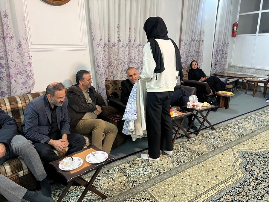 دیدار با فرزندان موج مهر