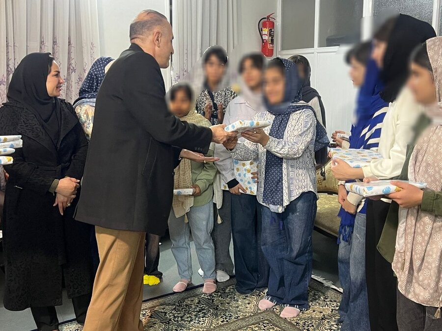 دیدار با فرزندان موج مهر